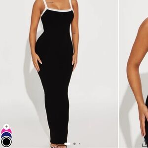 Fashion Nova Pamela Snatched Maxi Dress
